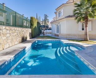 Swimming pool of House or chalet for sale in  Granada Capital  with Air Conditioner, Terrace and Swimming Pool