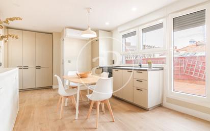 Kitchen of Flat to rent in  Madrid Capital  with Air Conditioner, Terrace and Balcony