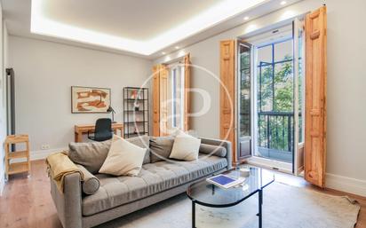 Exterior view of Flat for sale in  Madrid Capital  with Air Conditioner and Balcony