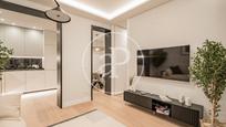 Living room of Flat for sale in  Madrid Capital  with Air Conditioner, Heating and Furnished