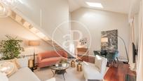 Living room of Flat to rent in  Madrid Capital  with Air Conditioner and Balcony