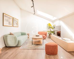 Living room of Flat to rent in  Madrid Capital  with Air Conditioner