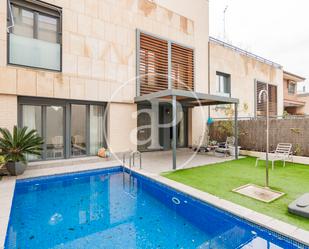 Swimming pool of Single-family semi-detached for sale in Bustarviejo  with Terrace and Swimming Pool