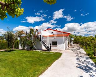 Vista exterior de Casa o xalet en venda en Fuente El Saz de Jarama amb Terrassa i Piscina