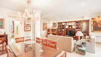 Dining room of Single-family semi-detached for sale in  Madrid Capital  with Air Conditioner, Terrace and Swimming Pool