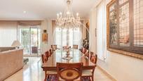 Dining room of Single-family semi-detached for sale in  Madrid Capital  with Air Conditioner, Terrace and Swimming Pool