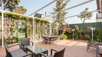 Terrace of Single-family semi-detached for sale in  Madrid Capital  with Air Conditioner, Terrace and Swimming Pool