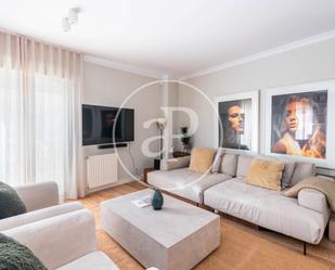 Living room of Duplex for sale in  Madrid Capital  with Air Conditioner and Terrace