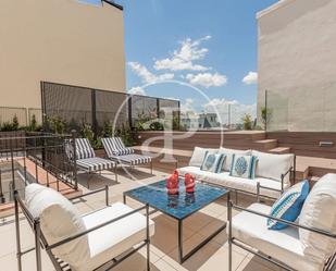 Terrace of Attic to rent in  Madrid Capital  with Air Conditioner, Terrace and Balcony