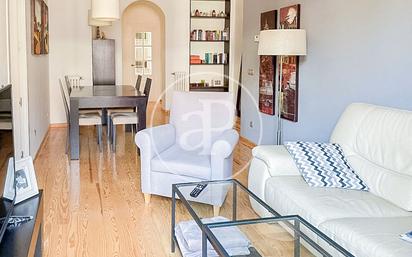 Living room of Flat to rent in  Madrid Capital  with Air Conditioner