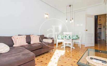 Living room of Flat to rent in  Madrid Capital  with Air Conditioner and Terrace