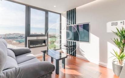 Living room of Flat for sale in  Madrid Capital  with Air Conditioner