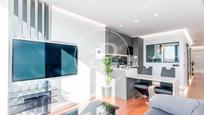 Living room of Flat for sale in  Madrid Capital  with Air Conditioner