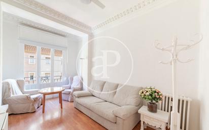 Living room of Flat to rent in  Madrid Capital  with Air Conditioner and Balcony