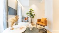 Living room of Flat to rent in  Madrid Capital  with Air Conditioner and Balcony