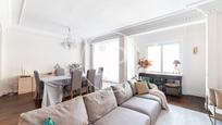 Living room of Flat for sale in  Madrid Capital  with Air Conditioner and Balcony