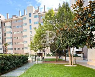 Exterior view of Flat for sale in  Madrid Capital  with Air Conditioner