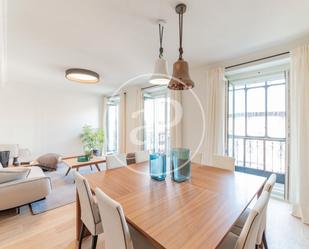 Dining room of Flat for sale in  Madrid Capital  with Air Conditioner, Heating and Storage room