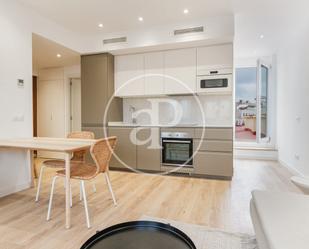 Kitchen of Flat to rent in  Madrid Capital  with Air Conditioner, Heating and Terrace