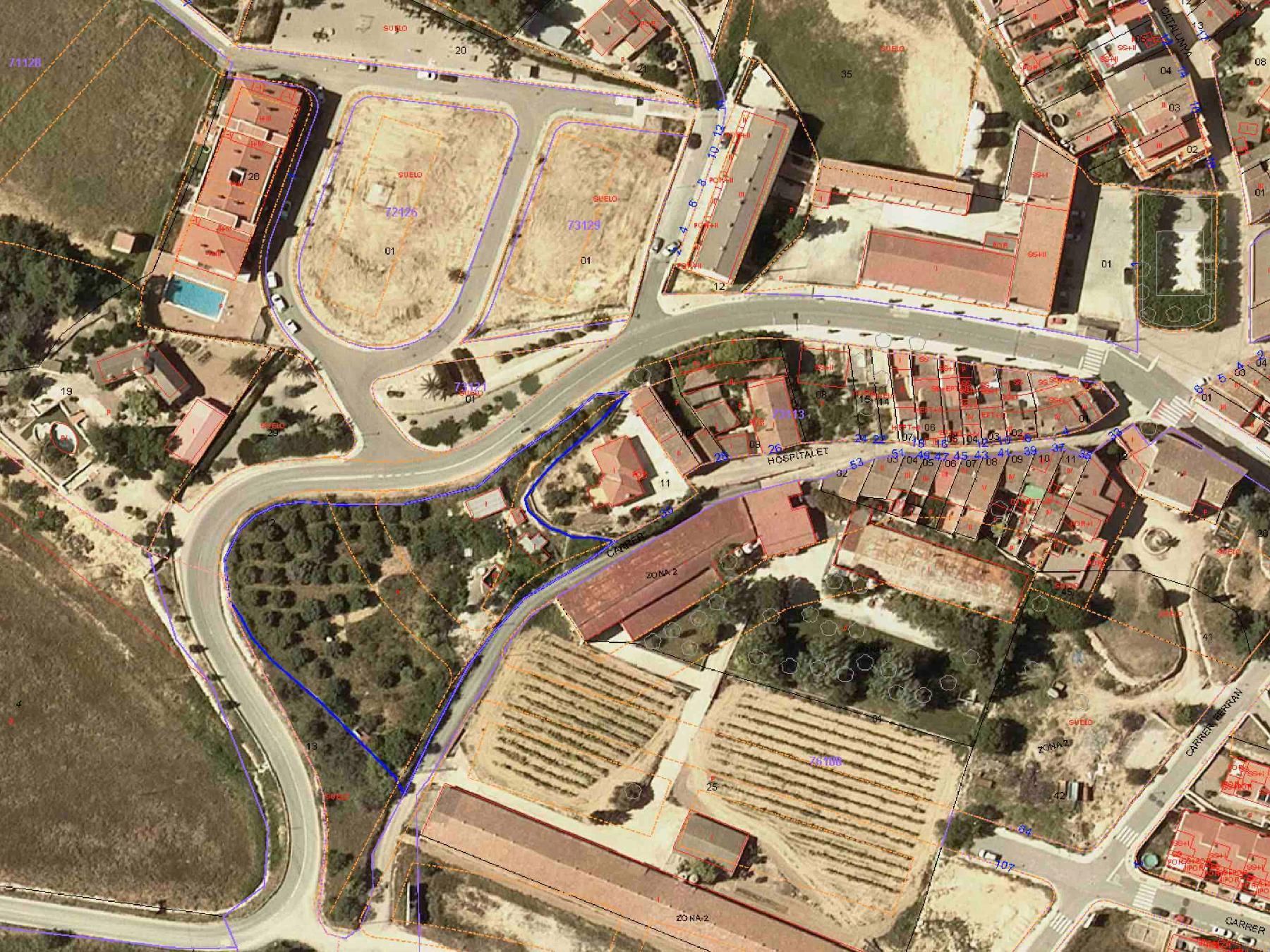 Terrain urbain à Puigpelat. Señalizaciones viarias y urbanas sa - finca 1429
