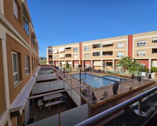 Exterior view of Apartment for sale in Villena  with Air Conditioner, Terrace and Swimming Pool