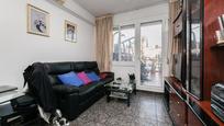 Living room of Flat for sale in  Barcelona Capital  with Terrace and Balcony
