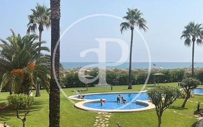 Garden of Flat to rent in Oliva  with Air Conditioner and Terrace