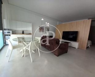 Sala d'estar de Loft de lloguer en  Valencia Capital amb Aire condicionat