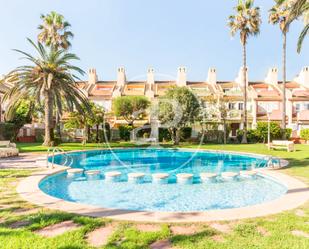 Jardí de Casa adosada en venda en  Valencia Capital amb Terrassa, Piscina i Balcó