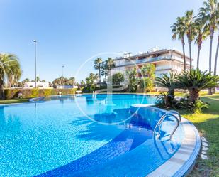 Swimming pool of Flat for sale in Oliva  with Air Conditioner and Terrace
