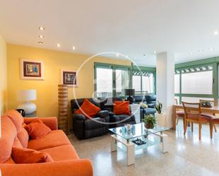 Sala d'estar de Pis de lloguer en Alboraya amb Aire condicionat i Balcó