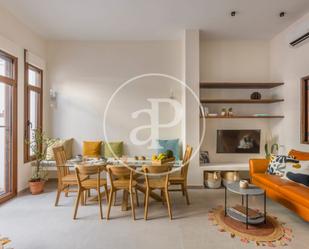 Living room of Flat to rent in  Valencia Capital  with Air Conditioner and Terrace