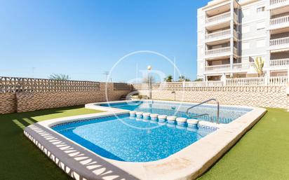 Swimming pool of Flat for sale in Sueca  with Terrace