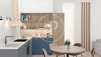 Kitchen of Flat for sale in  Valencia Capital  with Air Conditioner