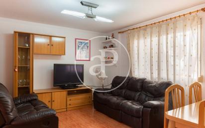 Living room of Flat to rent in  Valencia Capital  with Air Conditioner and Balcony