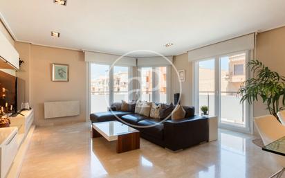 Living room of Flat for sale in Puçol  with Air Conditioner and Balcony