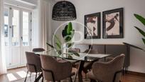 Dining room of Flat to rent in  Valencia Capital  with Air Conditioner, Terrace and Balcony