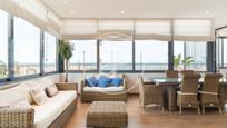 Sala d'estar de Àtic en venda en Alboraya amb Aire condicionat, Terrassa i Balcó