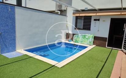 Swimming pool of Single-family semi-detached to rent in Albalat dels Sorells  with Air Conditioner, Terrace and Swimming Pool