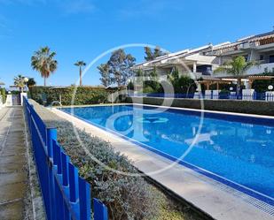 Swimming pool of Duplex to rent in Sagunto / Sagunt  with Air Conditioner, Terrace and Balcony