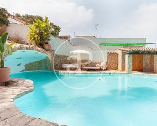 Schwimmbecken von Haus oder Chalet miete in Manises mit Klimaanlage und Terrasse