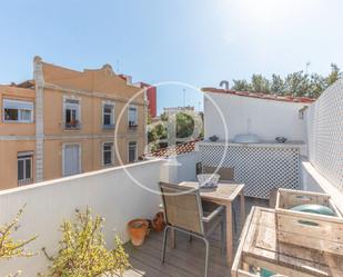 Terrace of Single-family semi-detached for sale in  Valencia Capital  with Air Conditioner, Terrace and Balcony