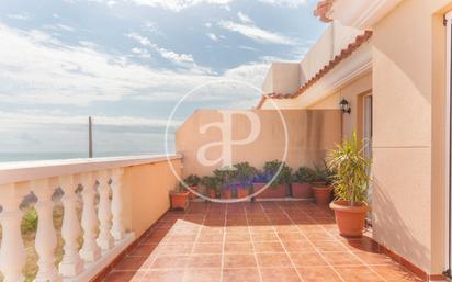 Terrace of Single-family semi-detached for sale in Moncofa  with Air Conditioner, Terrace and Swimming Pool