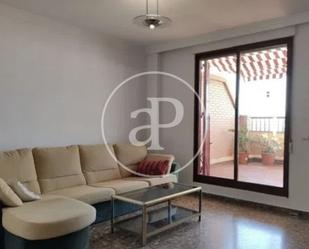 Living room of Flat to rent in  Valencia Capital  with Air Conditioner and Terrace