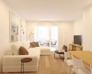 Living room of Flat to rent in  Valencia Capital  with Air Conditioner and Balcony