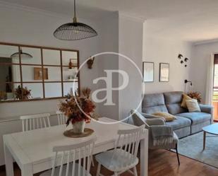 Living room of Flat to rent in  Valencia Capital  with Air Conditioner and Balcony