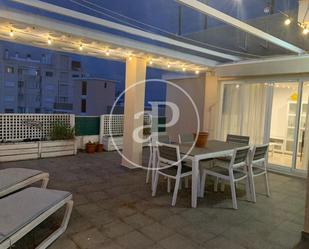 Terrace of Attic to rent in La Pobla de Farnals  with Air Conditioner and Terrace