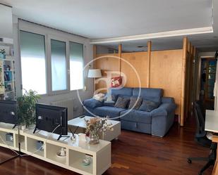 Living room of Attic to rent in  Valencia Capital  with Air Conditioner, Terrace and Balcony