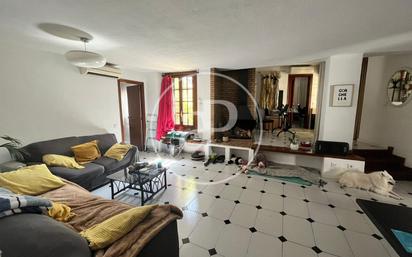 Living room of Attic to rent in  Valencia Capital  with Air Conditioner and Terrace