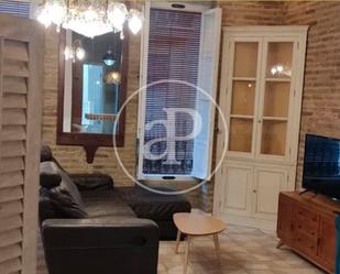 Sala d'estar de Pis de lloguer en  Valencia Capital amb Aire condicionat, Terrassa i Balcó